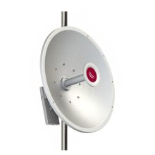 Pack de 4 antenas parabólicas Mikrotik mANT30 PA con conector RP-SMA y 30 dBi de ganancia, SKU MTAD-5G-30D3-4STD