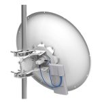 Imagen de la antena Mikrotik mANT30 PA con conector RP-SMA y ganancia de 30 dBi, SKU MTAD-5G-30D3-PA