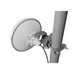 Router inalámbrico Mikrotik Wire nRAY 2000 Mbit/s en color blanco, compatible con Energía sobre Ethernet (PoE), SKU NRAYG-60ADPAIR