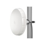 Router inalámbrico Mikrotik Wire nRAY 2000 Mbit/s en color blanco, compatible con Energía sobre Ethernet (PoE), SKU NRAYG-60ADPAIR