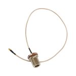 Cable coaxial Mikrotik de 0,36 metros, MMCX, clase N, hecho de aluminio, SKU OEMMMCX