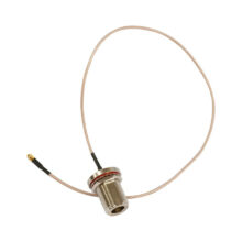 Cable coaxial Mikrotik de 0,36 metros, MMCX, clase N, hecho de aluminio, SKU OEMMMCX