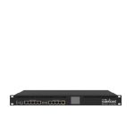 Mikrotik RB3011UIAS-RM router de alto rendimiento con puertos Gigabit Ethernet en color negro, SKU: RB3011UiAS-RM
