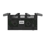 Mikrotik RB4011iGS+5HacQ2HnD-IN router inalámbrico con Gigabit Ethernet, doble banda 2,4 GHz y 5 GHz, en color negro, SKU RB4011iGS+5HacQ2HnD-IN