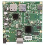 Imagen del Mikrotik RB911G-5HPacD verde con Energía sobre Ethernet (PoE), un router inalámbrico avanzado SKU RB911G-5HPACD