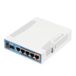 Router Mikrotik hAP ac 500 Mbit/s en color blanco con Energía sobre Ethernet (PoE), SKU RB962UIGS-5HACT2HNT