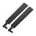 Router inalámbrico Mikrotik hAP ac³ con Gigabit Ethernet, doble banda 2,4 GHz / 5 GHz, color negro, SKU RBD53IG-5HACD2HND