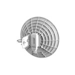 Imagen de la antena para red Mikrotik DynaDish 6 con especificaciones de 25dBi y rango de frecuencia de 5.9 a 6.4GHz, SKU RBDYNADISHG-6HND