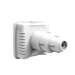 Imagen de la antena Mikrotik LDF 5 ac en blanco con Energía sobre Ethernet (PoE), SKU RBLDFG-5ACD. Ideal para redes inalámbricas.