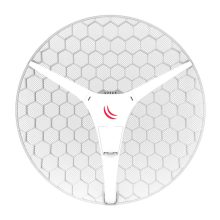 Antena de red inalámbrica Mikrotik LHG XL HP5 con 27,5 dBi de ganancia, SKU RBLHG-5HPnD-XL4pack