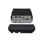 Router Mikrotik LtAP LTE6 kit con velocidad de 300 Mbit/s, color negro y PoE. SKU: RBLTAP-2HND&R11E-LTE6