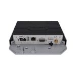 Router Mikrotik LtAP LTE6 kit con velocidad de 300 Mbit/s, color negro y PoE. SKU: RBLTAP-2HND&R11E-LTE6
