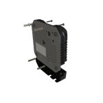 Módem router inalámbrico Mikrotik LtAP LTE kit de 300 Mbit/s en color negro, con soporte Power over Ethernet (PoE) y SKU RBLTAP-2HND&R11E-LTE