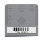 Imagen del Mikrotik mAP lite en color blanco, con energía sobre Ethernet (PoE). SKU: RBmAPL-2nD