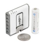 Imagen del Mikrotik mAP lite en color blanco, con energía sobre Ethernet (PoE). SKU: RBmAPL-2nD