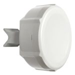 Antena inalámbrica Mikrotik SXT SA5 en color blanco, con soporta Energía sobre Ethernet (PoE), SKU RBSXTG-5HPND-SAR2