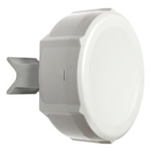 Antena inalámbrica Mikrotik SXT SA5 en color blanco, con soporta Energía sobre Ethernet (PoE), SKU RBSXTG-5HPND-SAR2