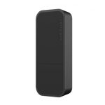 Router inalámbrico Mikrotik wAP en color negro con soporte para Energía sobre Ethernet (PoE), SKU RBWAP2ND-BE
