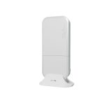 Enrutador Mikrotik wAP ac 867 Mbit/s en color blanco con soporte para Energía sobre Ethernet (PoE). SKU: RBWAPG-5HACD2HND