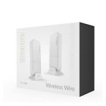 Imagen del Mikrotik RBWAPG-60ADKIT, un punto de acceso inalámbrico blanco con velocidad de 1000 Mbit/s y soporte para Energía sobre Ethernet