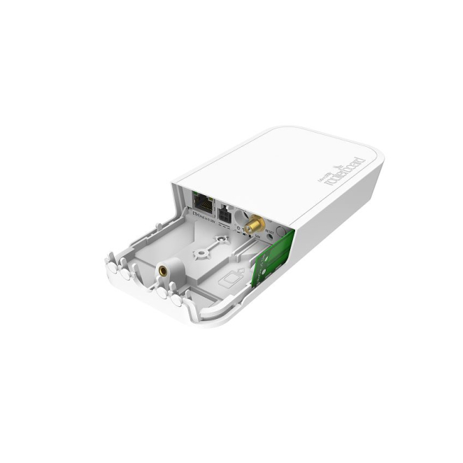 Mikrotik wAP LoRa9 Kit - Kit inalámbrico con soporte PoE Mikrotik wAP LoRa9 kit 300 Mbit/s Blanco con Energía sobre Ethernet (PoE), SKU RBWAPR-2ND&R11E-LORA9