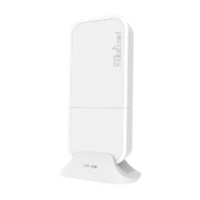 Router inalámbrico Mikrotik wAP LTE kit en color blanco, con soporte para Energía sobre Ethernet (PoE) y SKU RBWAPR-2ND&R11E-LTE