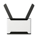 Router inalámbrico Mikrotik S53UG+5HAXD2HAXD-TC&FG621-EA con Gigabit Ethernet, doble banda (2,4 GHz / 5 GHz) y 4G en colores negro y gris
