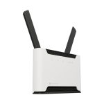 Router inalámbrico Mikrotik S53UG+5HAXD2HAXD-TC&FG621-EA con Gigabit Ethernet, doble banda (2,4 GHz / 5 GHz) y 4G en colores negro y gris