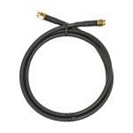 Imagen del Mikrotik SMASMA cable coaxial de 1 metro de longitud, con conectores SMA y color negro, SKU SMASMA