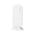 Router inalámbrico blanco Mikrotik wAP LTE kit (2024) con 300 Mbit/s y energía sobre Ethernet (PoE), SKU: wAPR-2nD&EC200A-EU