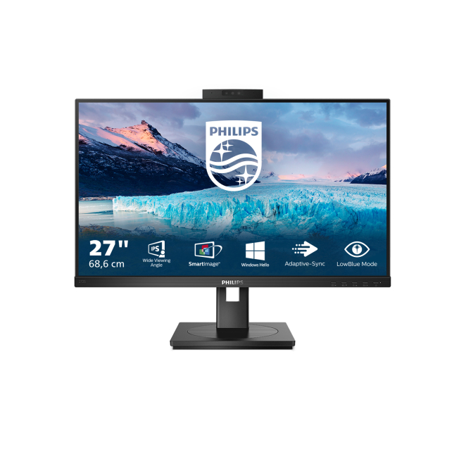 Philips Monitor LED S Line 27 pulgadas Full HD Monitor Philips S Line modelo 272S1MH/00, 27 pulgadas LED, resolución 1920 x 1080 píxeles, color negro SKU 272S1MH/00