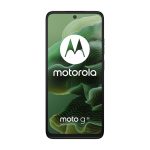 Motorola Moto G35 5G en verde, pantalla de 6.72 pulgadas, Dual SIM, Android 14, USB Tipo C, 4GB RAM, 128GB almacenamiento y batería de 5000 mAh. SKU PB3K0028ES.