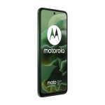 Motorola Moto G35 5G en verde, pantalla de 6.72 pulgadas, Dual SIM, Android 14, USB Tipo C, 4GB RAM, 128GB almacenamiento y batería de 5000 mAh. SKU PB3K0028ES.