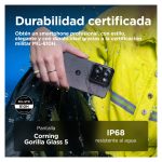 Motorola moto G75 5G modelo PB3Y0041SE. Pantalla de 6.78 pulgadas, 8 GB de RAM, almacenamiento interno de 256 GB, batería de 5000 mAh y ranura híbrida Dual SIM. Color gris.