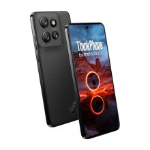 Motorola ThinkPhone 25, pantalla de 16.1 cm (6.36 pulgadas), SIM doble, Android 14, 5G, USB Tipo C, 8 GB de RAM, 256 GB de almacenamiento, batería de 4310 mAh, color negro, SKU PB5W0001SE