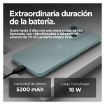 Motorola Moto G15 con pantalla de 6.72 pulgadas, Android 15, 4G, USB Tipo C, 8GB RAM, 512GB almacenamiento, batería de 5200 mAh, color azul claro. SKU: PB6E0059IT