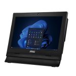 MSI Pro AP162T Intel® N N100 de 39.6 cm (15.6 pulgadas) 1920 x 1080 pixeles, pantalla táctil, 4 GB DDR4-SDRAM, 256 GB SSD, Windows 11 Pro, Wi-Fi 6, negro. SKU: 00-A60211-008