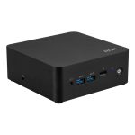 MSI CUBI NUC 1MG-206BES barebone PC o estación de trabajo en color negro con Intel SoC, SKU 00B0B111-206