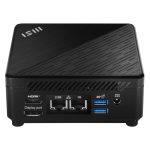 MSI Cubi 5 12M-406BEU PC compacto tamaño 0.66L de color negro, procesador Intel i5-1235U, SKU 936-B0A811-406