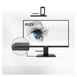 Pantalla MSI Pro MP2412 de 23.8 pulgadas con resolución 1920 x 1080 Pixeles Full HD en color negro, SKU 9S6-3BA9CH-044