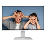 Imagen del MSI Pro MP2412W monitor para PC de 23.8 pulgadas con resolución 1920 x 1080 Pixeles Full HD LCD en color blanco, SKU 9S6-3BA9CH-074