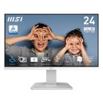 Imagen del MSI Pro MP2412W monitor para PC de 23.8 pulgadas con resolución 1920 x 1080 Pixeles Full HD LCD en color blanco, SKU 9S6-3BA9CH-074