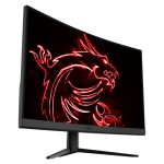 Imagen del monitor MSI G27CQ4 E2 de 27 pulgadas con resolución 2560 x 1440 píxeles en color negro. SKU 9S6-3CB01T-027.