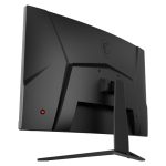 Imagen del monitor MSI G27CQ4 E2 de 27 pulgadas con resolución 2560 x 1440 píxeles en color negro. SKU 9S6-3CB01T-027.