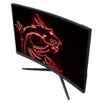 Imagen del monitor MSI G27CQ4 E2 de 27 pulgadas con resolución 2560 x 1440 píxeles en color negro. SKU 9S6-3CB01T-027.