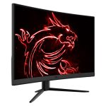 Imagen del monitor MSI G27CQ4 E2 de 27 pulgadas con resolución 2560 x 1440 píxeles en color negro. SKU 9S6-3CB01T-027.