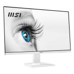Monitor MSI Pro MP273AW, pantalla LED de 27 pulgadas, resolución Full HD 1920 x 1080, color blanco, SKU 9S6-3PB4CH-220