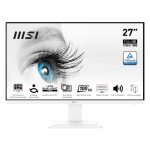 Monitor MSI Pro MP273AW, pantalla LED de 27 pulgadas, resolución Full HD 1920 x 1080, color blanco, SKU 9S6-3PB4CH-220