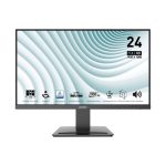 Monitor MSI Pro MP243X, pantalla LED de 60.5 cm con resolución 1920 x 1080 Pixeles, Full HD negro. SKU 9S6-3PB5CH-047