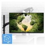 Monitor MSI Pro MP245PG de 60,5 cm (23.8 pulgadas) con resolución 1920 x 1080 pixeles Full HD, modelo SKU 9S6-3PC19M-007 en color negro